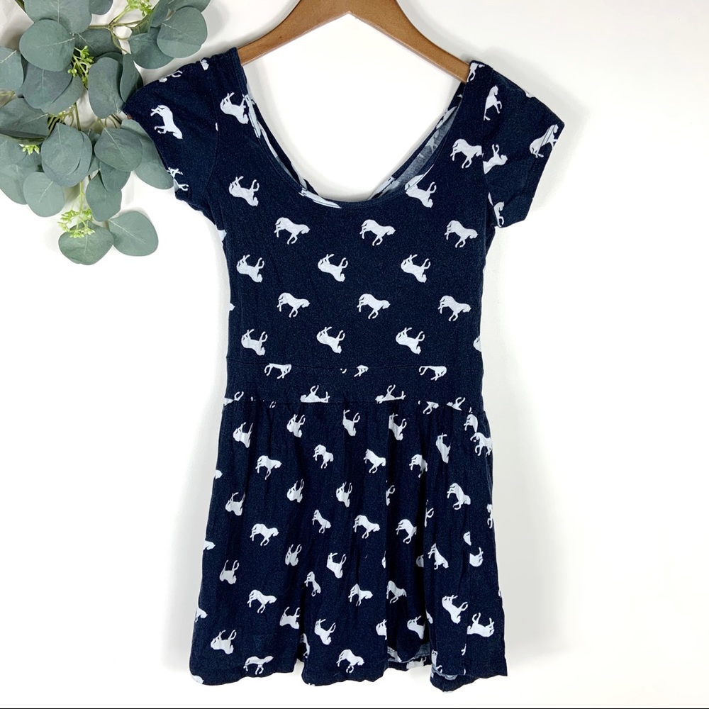 Kirra | Navy Horse Dress